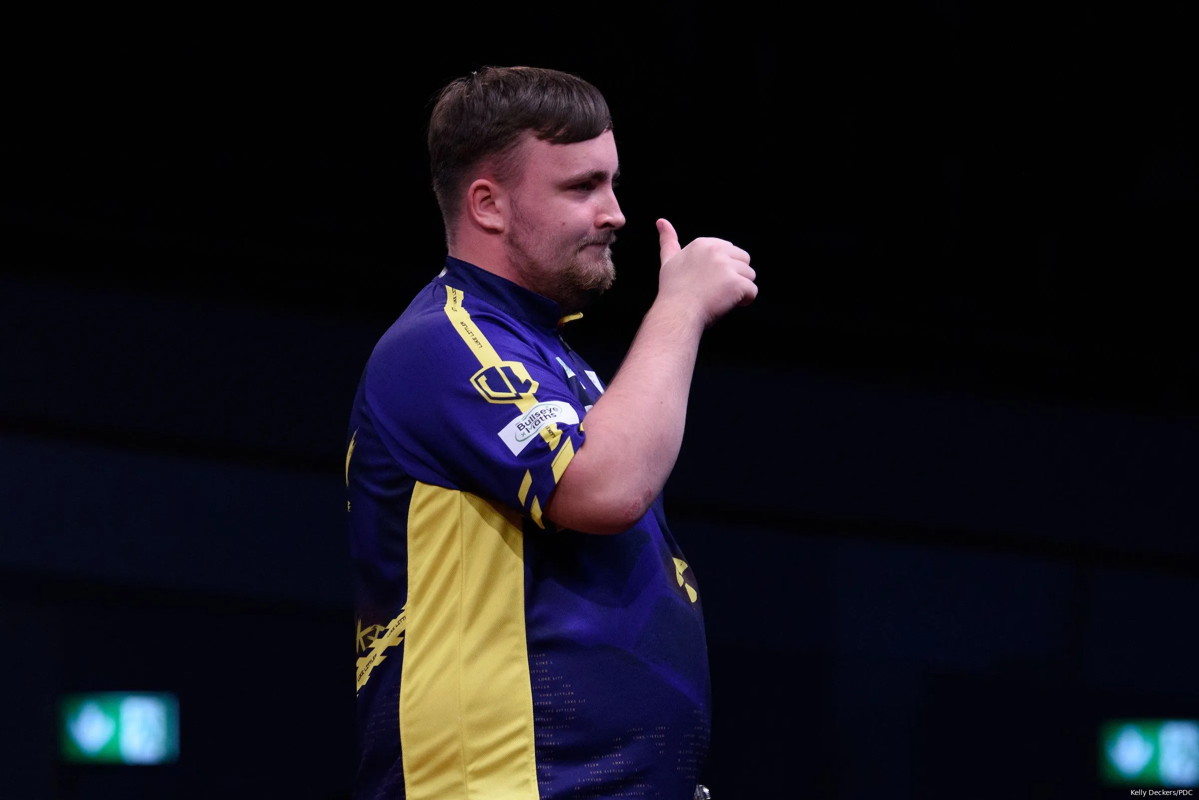 Luke Littler survives Grand Slam of Darts classic with epic comeback to see off De Decker in decider